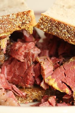 Smoked Pastrami Sandwich on Rye
