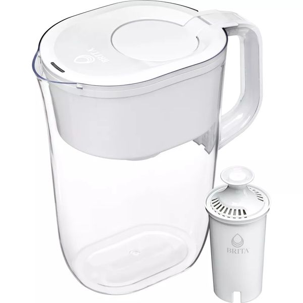 Brita Water Filter 10-Cup Tahoe Water Pitcher Dispenser With Standard Water Filter