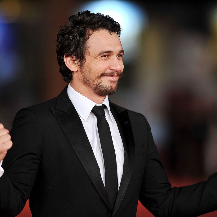 James Franco attends 'Dream & Tar' Premiere during The 7th Rome Film Festival on November 16, 2012 in Rome, Italy.