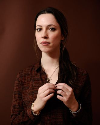 PARK CITY, UT - JANUARY 21: Actress Rebecca Hall poses for a portrait during the 2012 Sundance Film Festival at the Getty Images Portrait Studio at T-Mobile Village at the Lift on January 21, 2012 in Park City, Utah. (Photo by Larry Busacca/Getty Images)