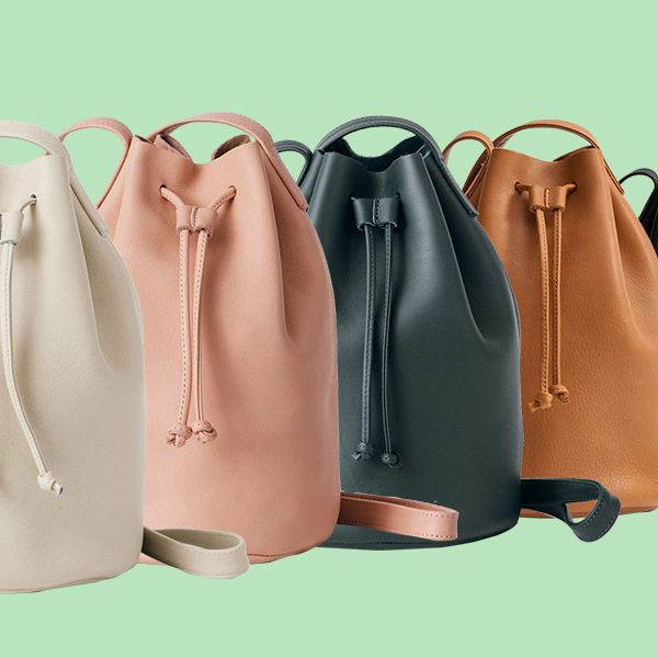 Mongw Band Designer Bucket Handbag and Purse Shoulder Crossbody Bag Women  2022 New Soft Leather Fashion Messenger Bag in 2023