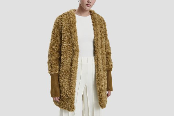 Low Classic Faux Fur Coat