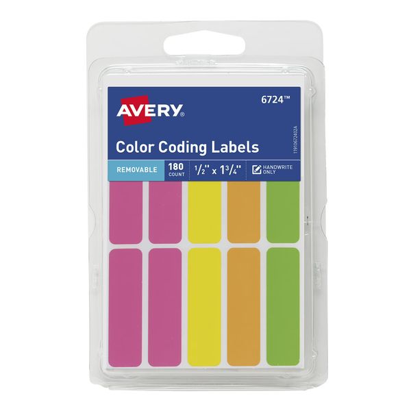 Avery Color Coding Labels