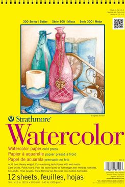 Strathmore 300 Series Watercolor Paper Pad
