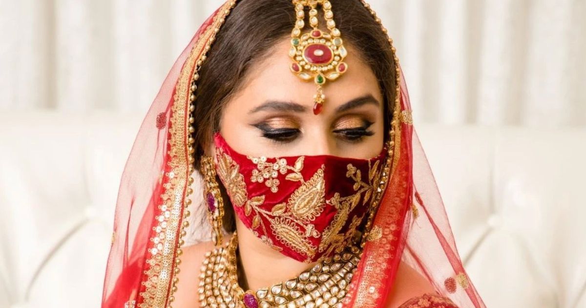 Where To Buy Designer Bridal Face Masks