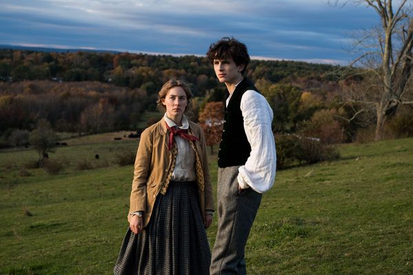 Timothee Chalamet Brought a Fun Accessory to the 'Little Women