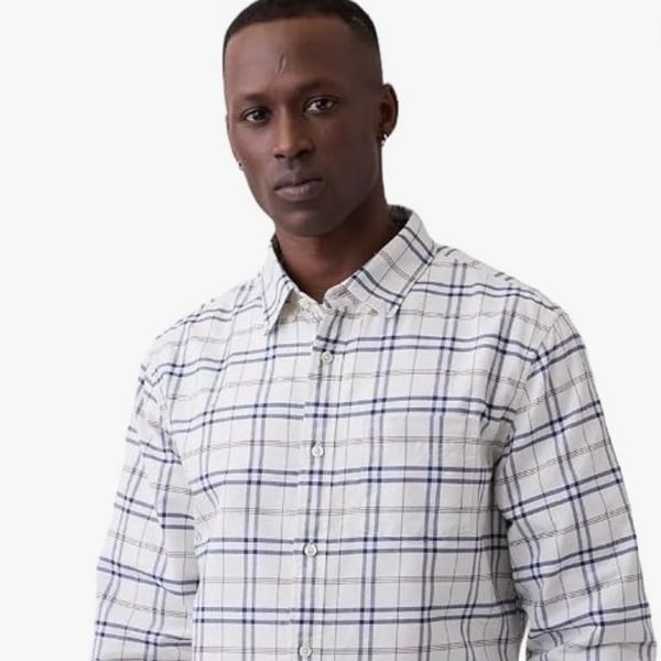 Gap Factory Long Sleeve Oxford Button Down Shirt