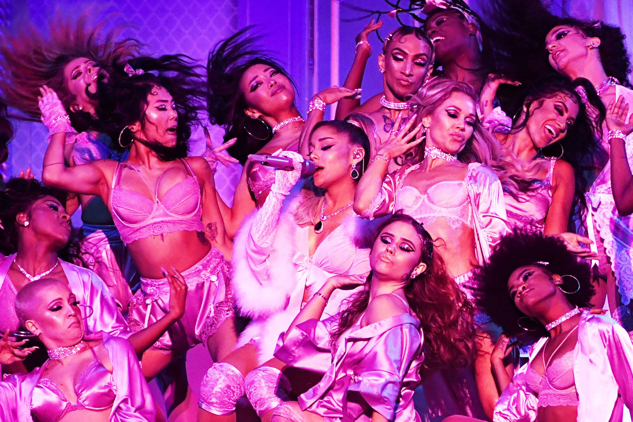 7 rings (positions tour concept stage visual) out now 🫧💍🩷 | 7 rings |  TikTok