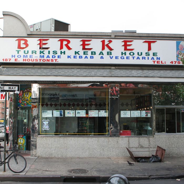 Bereket once served falafel 24/7.