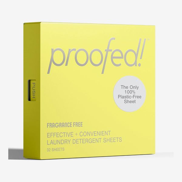 Proofed Laundry-Detergent Sheets
