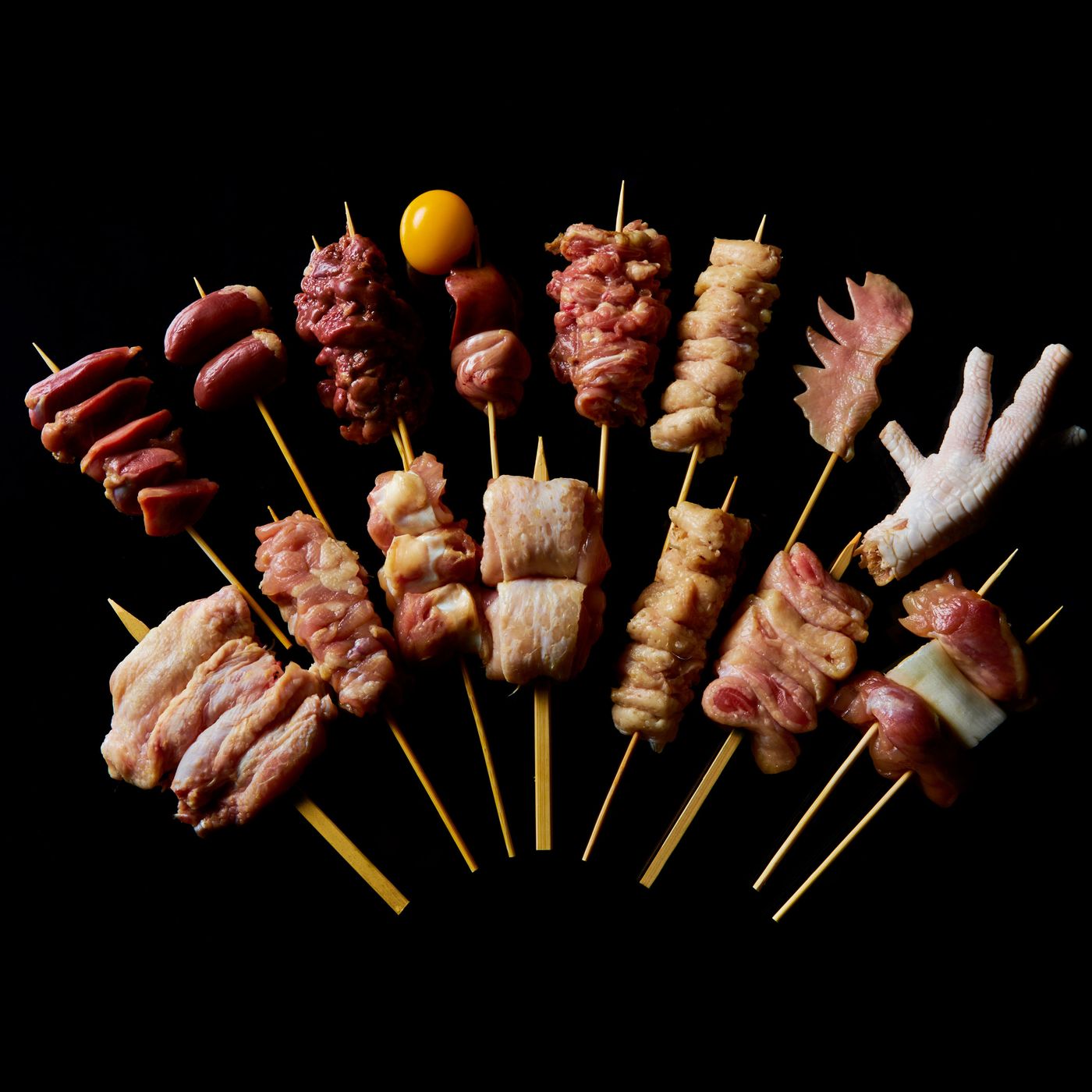 Buy Yakitori Skewered Chicken Thigh (8 pieces)