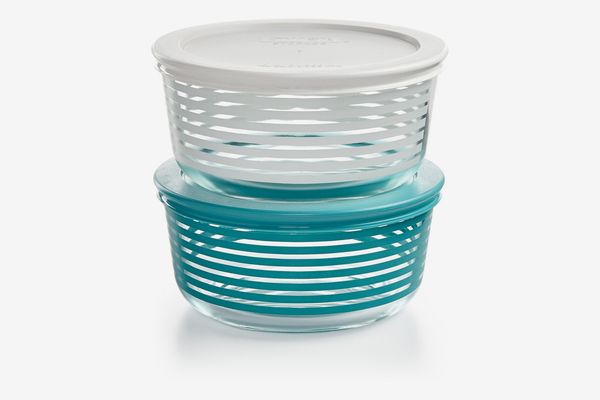 Pyrex Striped 4-Pc. Storage Set, Created for Macy’s