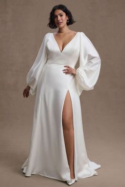 Willowby by Watters Long-Sleeve Gown