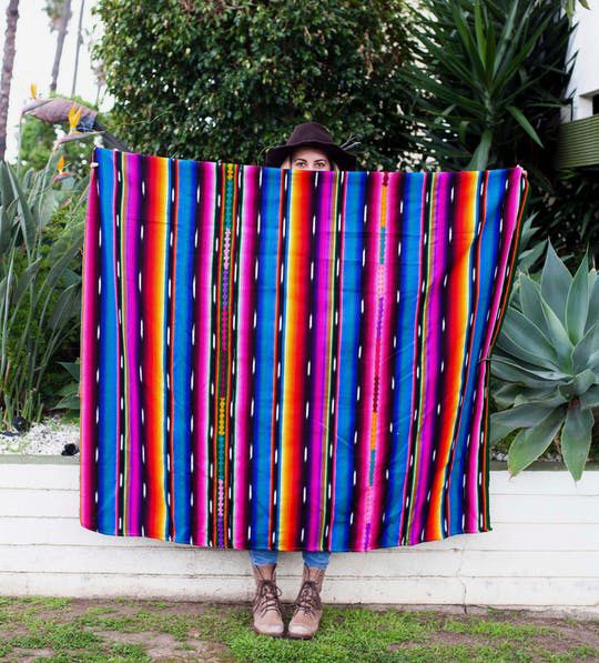 Cerceta Serape Blanket