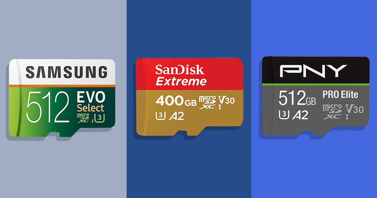 The Best MicroSD Card for Your Phone, Camera, or Nintendo Switch