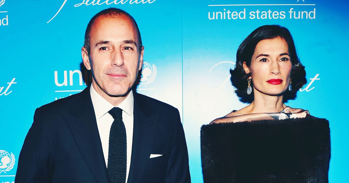 Matt Lauer’s Wife Roque Has Removed Her Wedding Ring