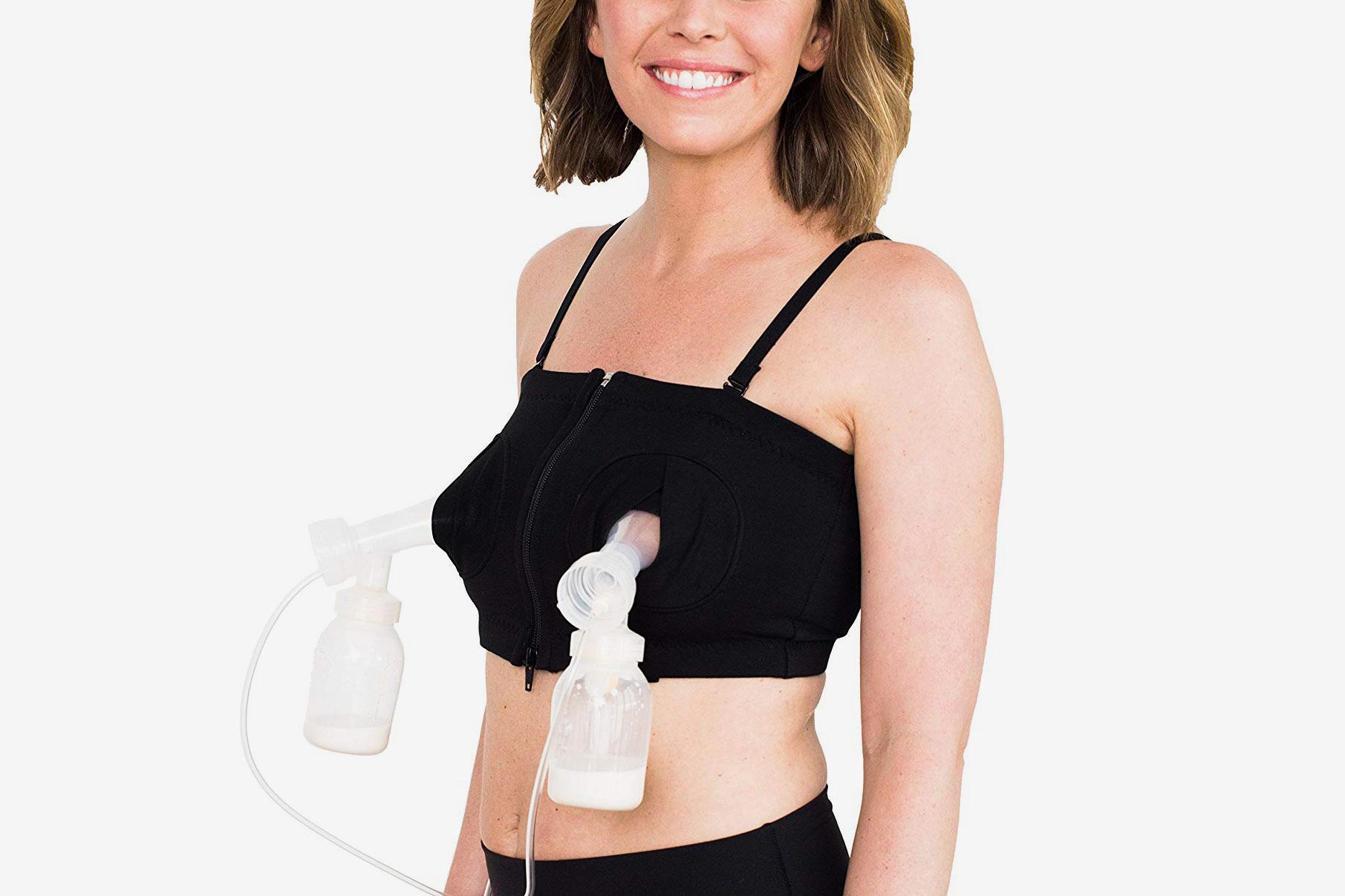 Simple Wishes Hands Free Breast Pump Bra Bustier - The Breastfeeding  Center, LLC