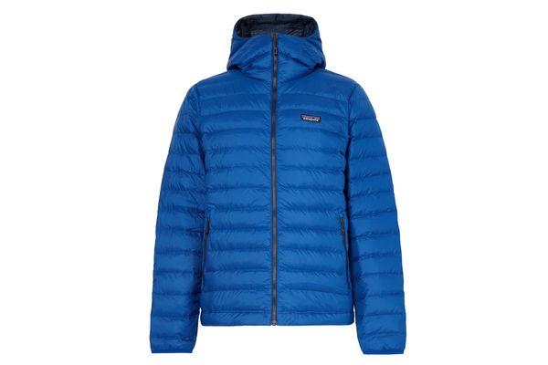 Patagonia Quilted DWR-Coated Ripstop Shell Hooded Down Jacket