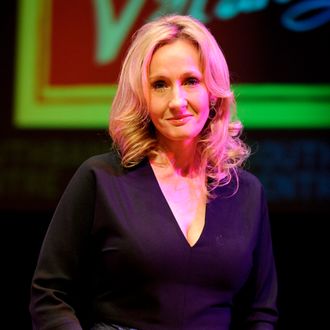 LONDON, ENGLAND - SEPTEMBER 27: Author J.K. Rowling attends photocall ahead of her reading from 'The Casual Vacancy' at the Queen Elizabeth Hall on September 27, 2012 in London, England. (Photo by Ben Pruchnie/Getty Images)
