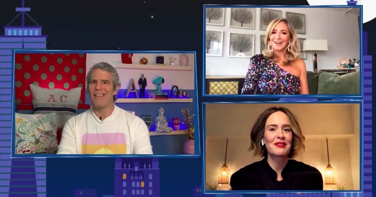 WATCH Sarah Paulson Pleads the Fifth on Lea Michele on WWHL