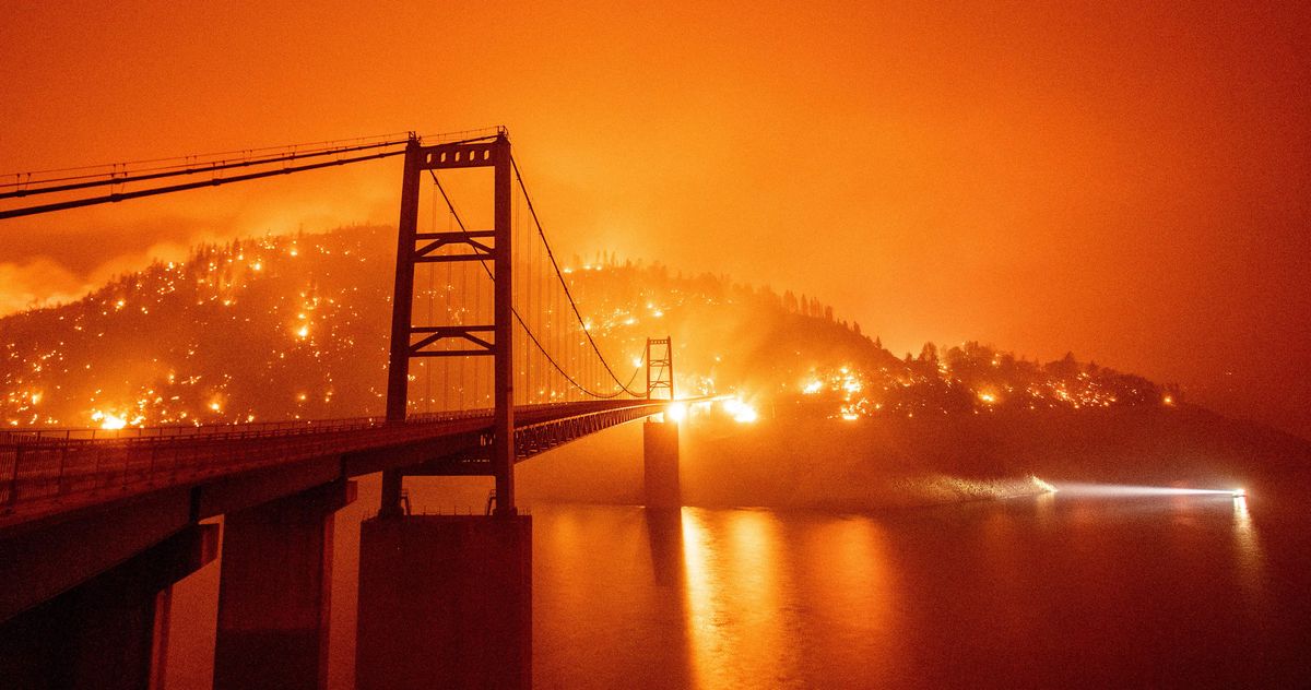 Photos: Wildfires and Apocalyptic Skies Across West Coast