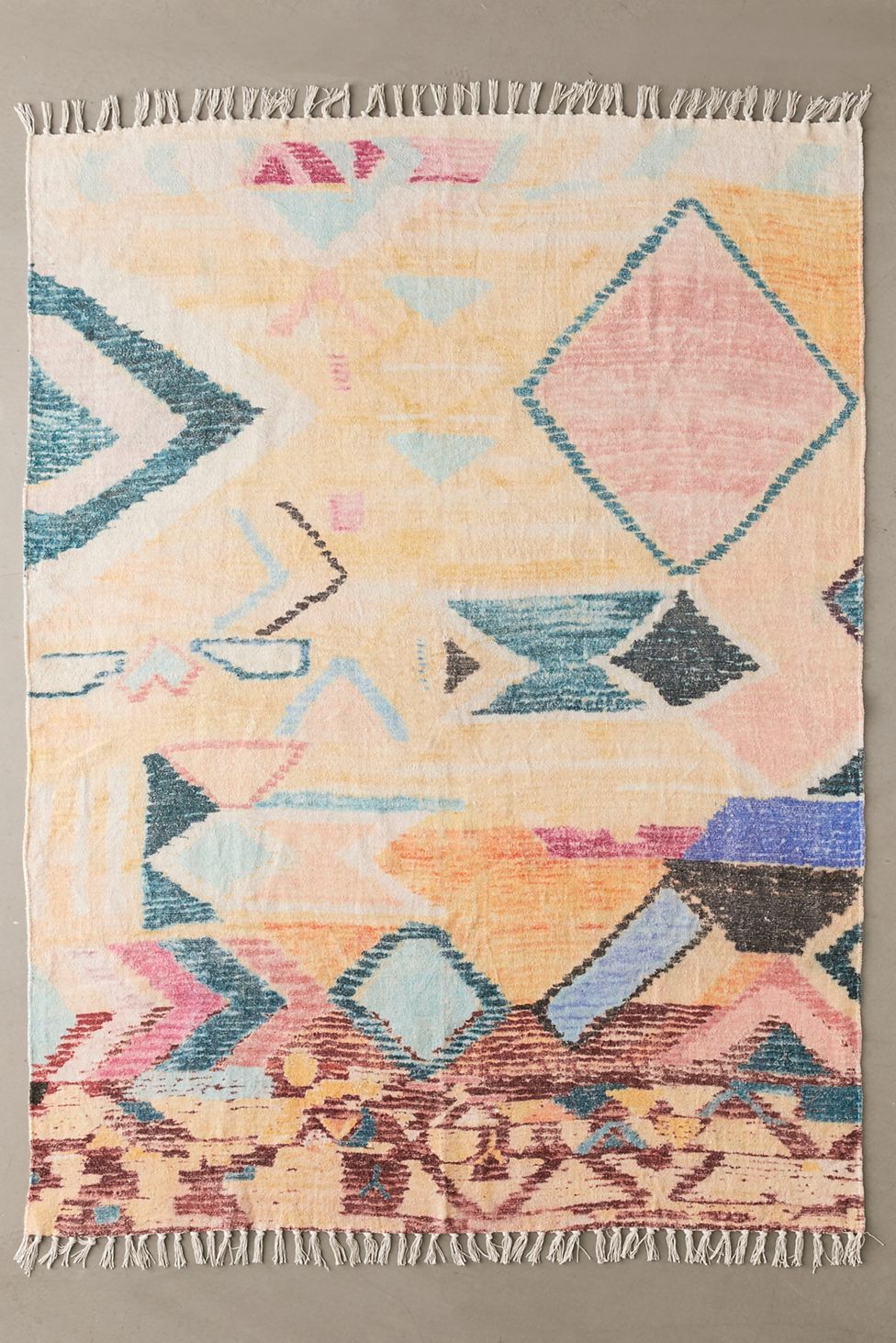 Aziza Printed Chenille Rug, Urban Outfitters