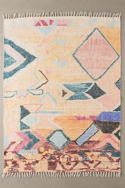 UO Home Bina Printed Geo Chenille Rug (3’ x 5’)