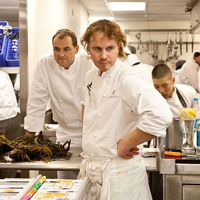 Humm and Achatz at the pass.
