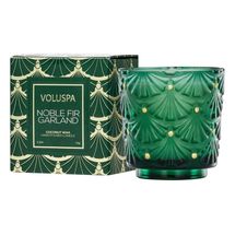 Voluspa Pedestal Candle - Noble Fir Garland