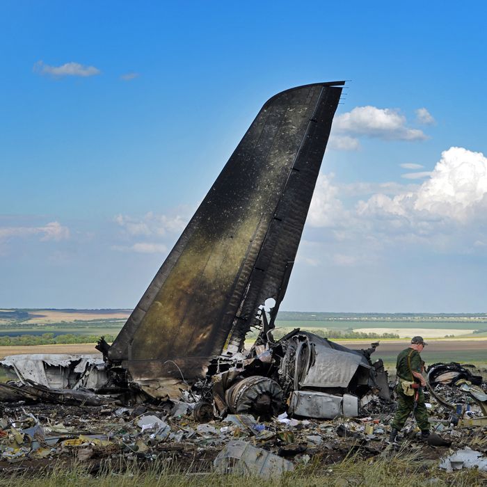 Pro-Russia Separatists Shoot Down Ukrainian Military Plane