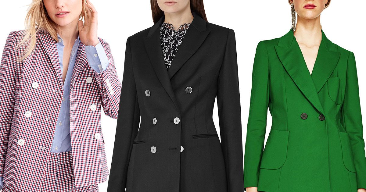 8 Double-breasted Blazers Your Weekday Wardrobe Needs