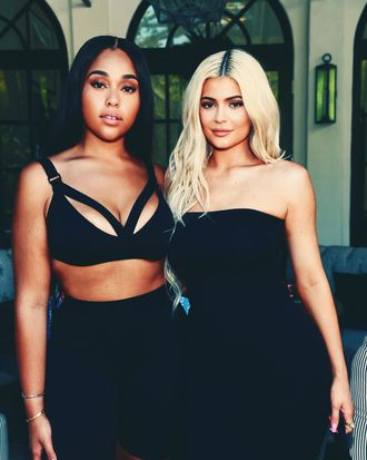 Jordyn Woods and Kylie Jenner.