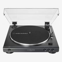 Audio-Technica AT-LP60XBT-BK Fully Automatic Wireless Belt-Drive Turntable 