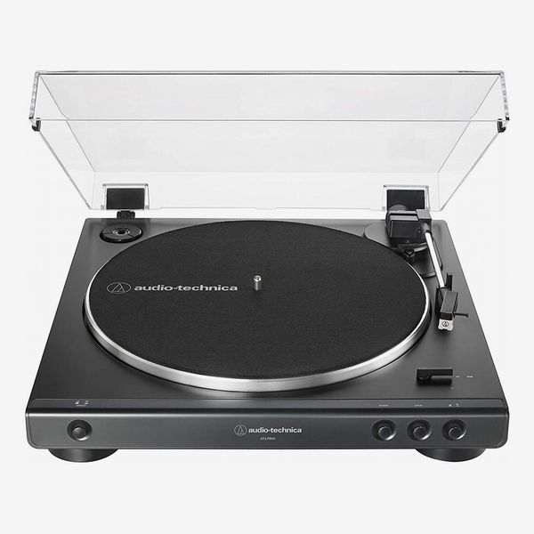 Audio-Technica AT-LP60XBT-BK Tocadiscos estéreo totalmente automático con transmisión por correa