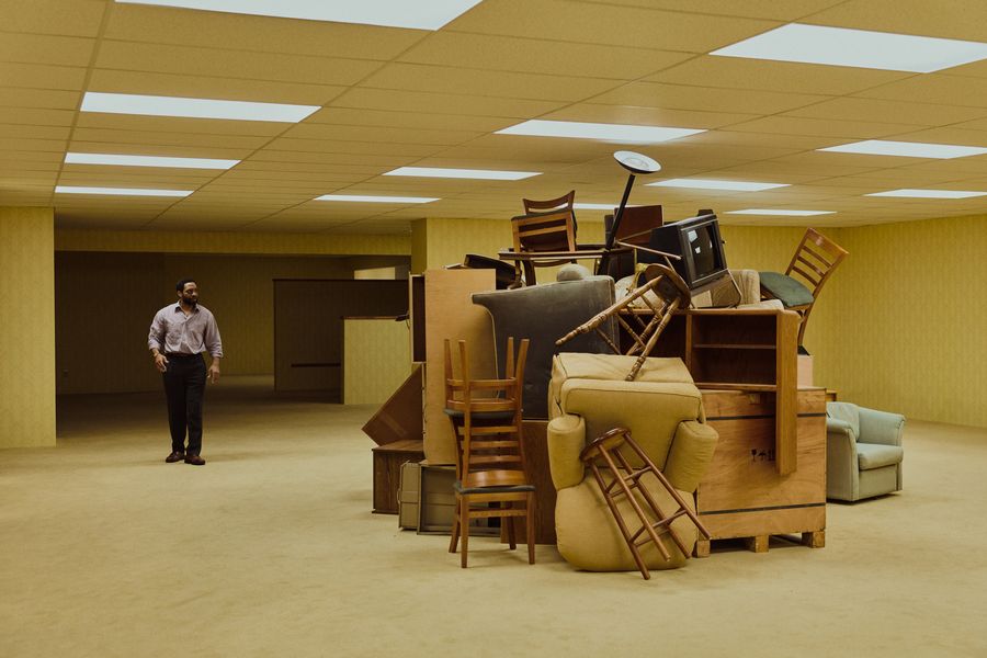 The Ominous Junkspace of A24’s <em>Backrooms</em>