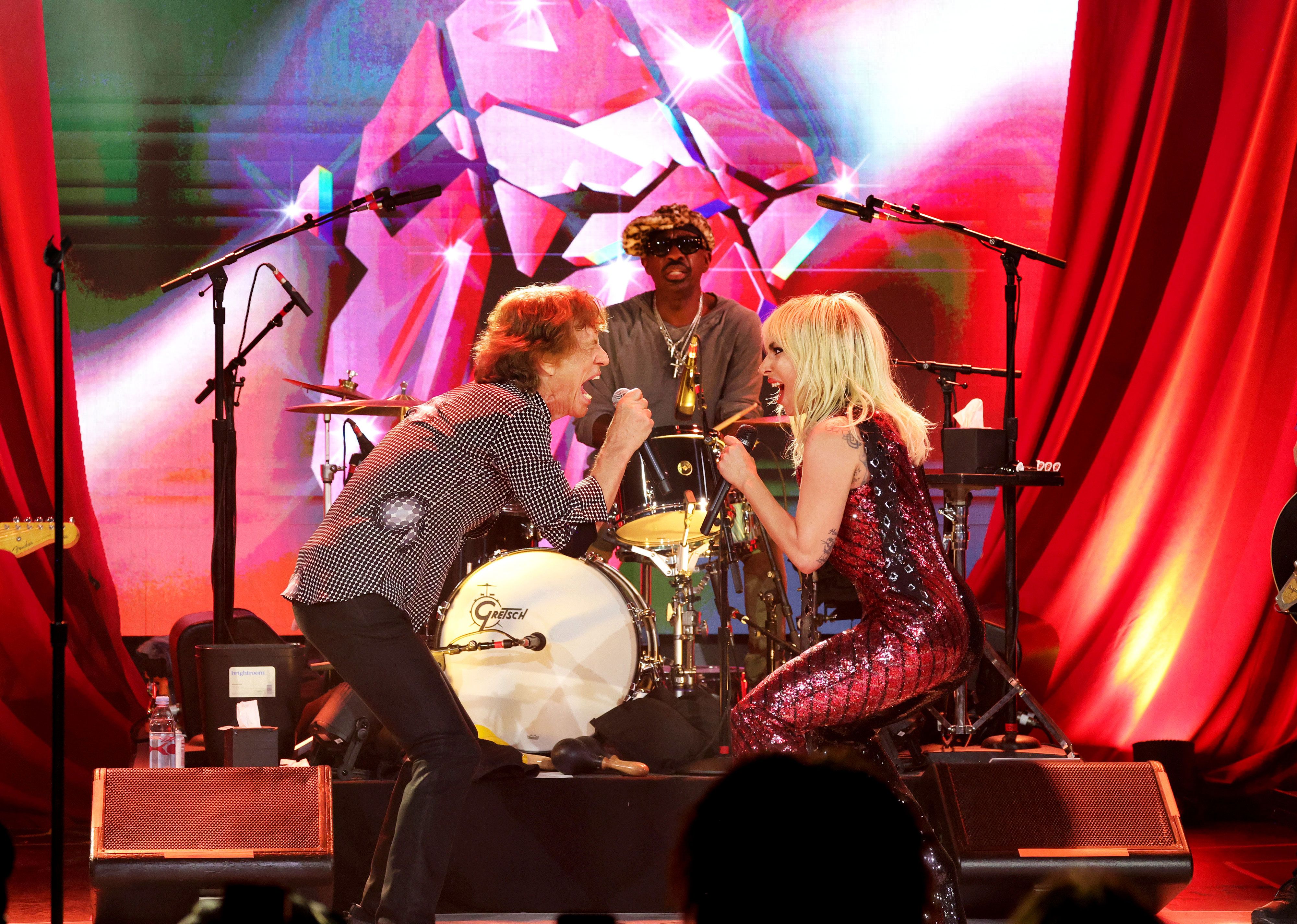 Lady Gaga, Rolling Stones Surprise NYC With Performance