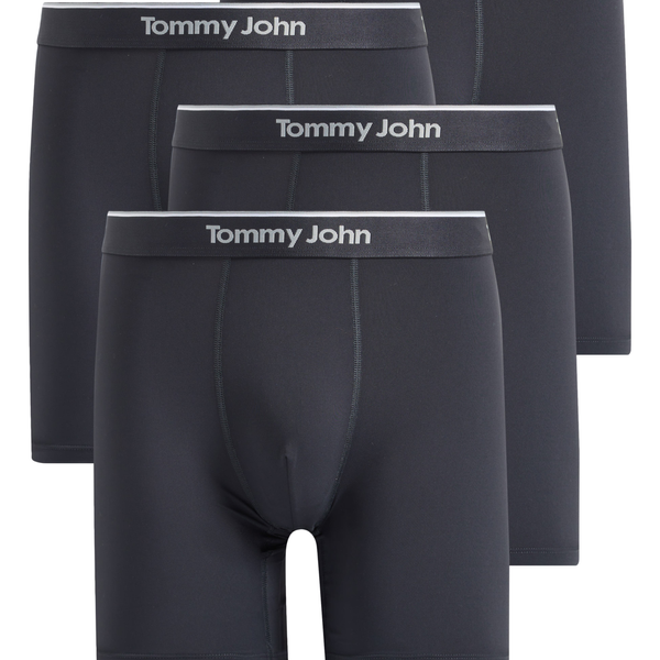 Tommy John Micro Stretch 4-Pack 6-Inch Boxer Briefs