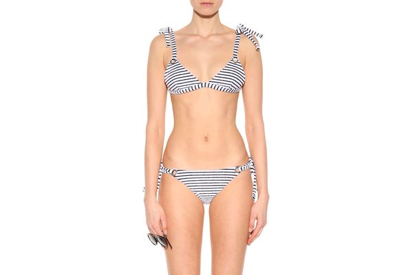Mara Hoffman Striped Bikini Top
