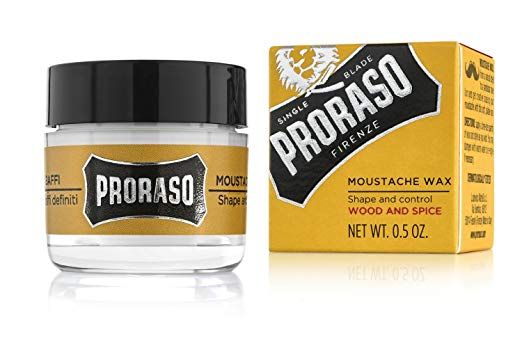 Proraso Mustache Wax, 0.5 Ounce