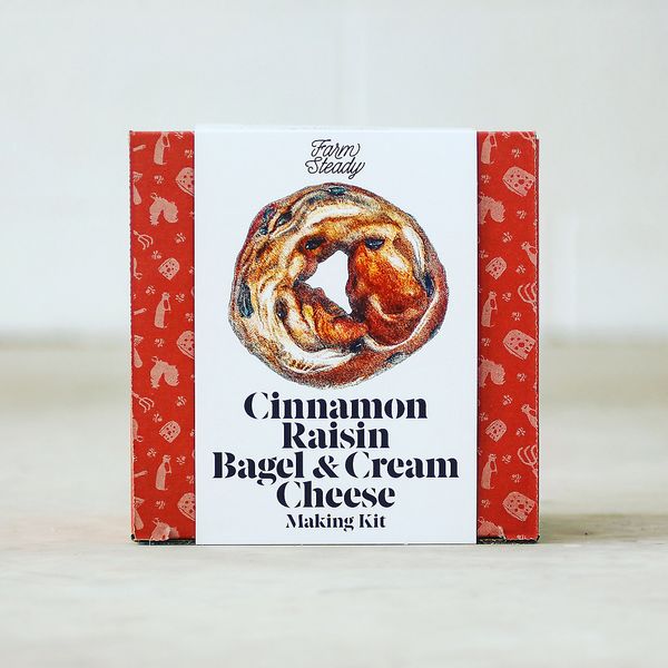 Cinnamon Raisin Bagel + Cream Cheese Making Kit