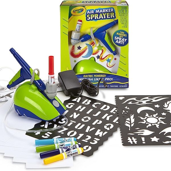Crayola Air Marker Sprayer Airbrush Kit