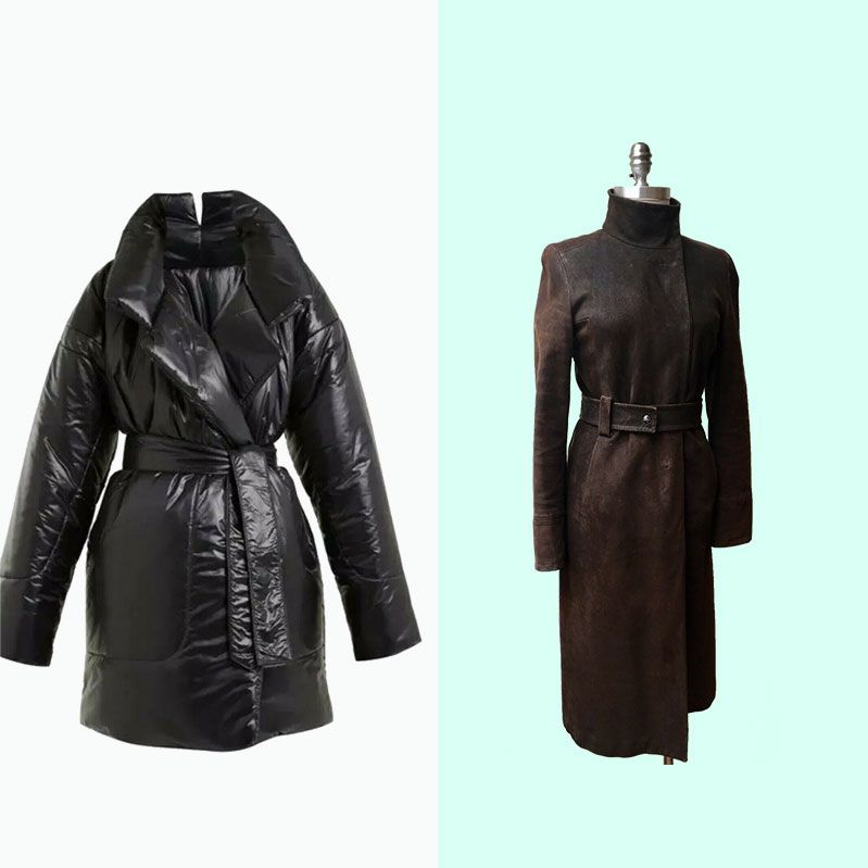 Hoss Homeless Long coat WOMEN FASHION Coats Combined Brown 44                  EU discount 86% 