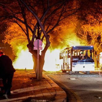 Injuries And Deaths Reported After Bomb Blast In Turkish Capital