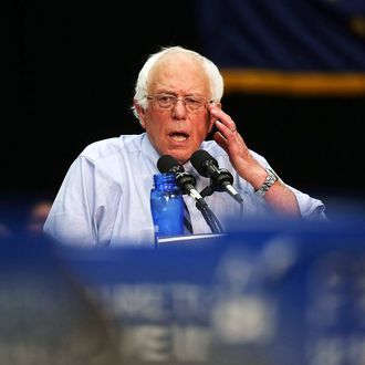 Bernie Sanders Holds Campaign Rally In South Bend, IN