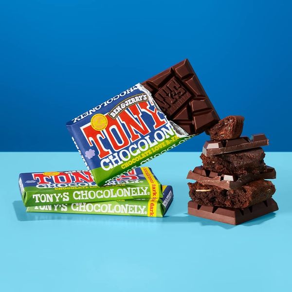 Tony's Chocolonely and Ben & Jerry's Chocolate Bars