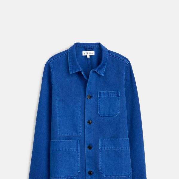 Alex Mill Britt Work Jacket in Recycled Denim