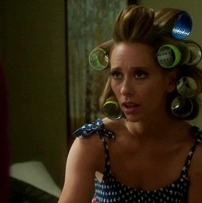 To the show's credit, at least it acknowledges that perfectly flouncy hair takes some work.