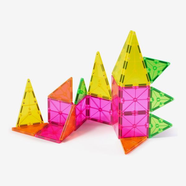 MAGNA-TILES Color Shop NEON 20-Piece Magnetic Construction Set