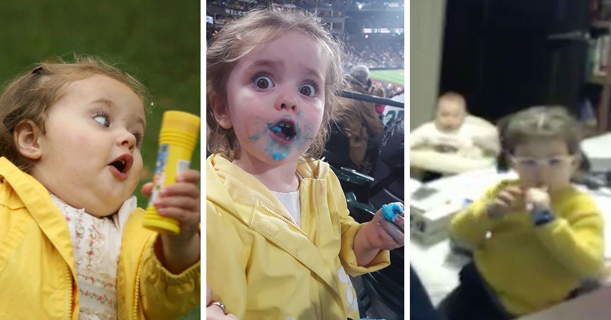 BBC Interview Girl's Yellow Coat is Secret to Going Viral