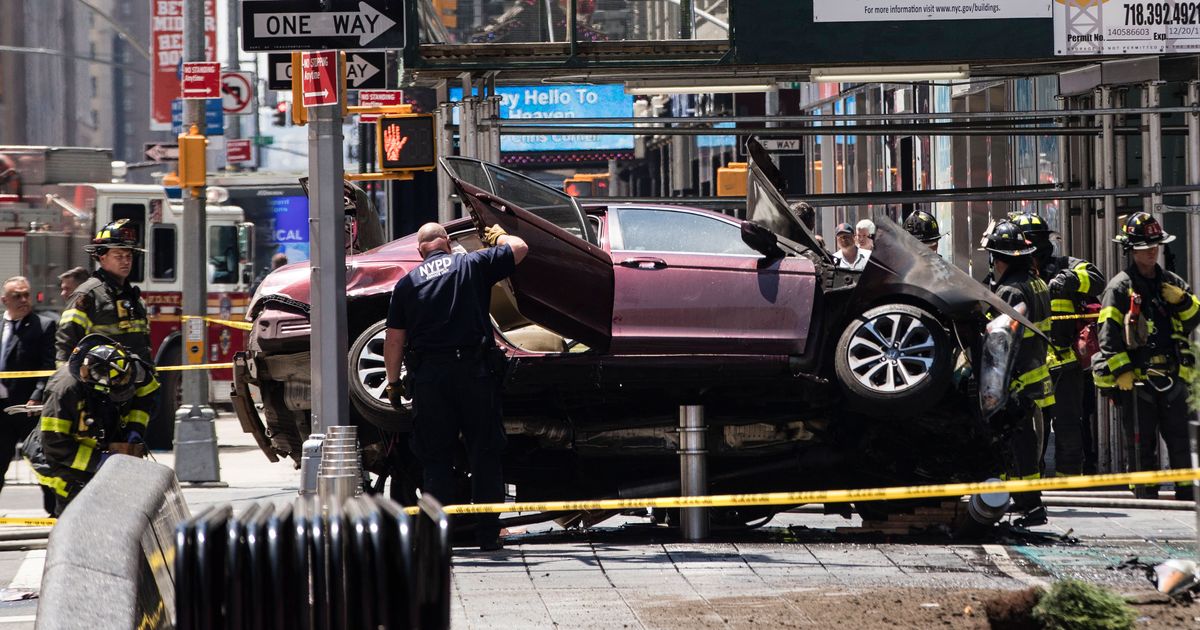 Rampage spurs calls to ban cars from New York's Times Square